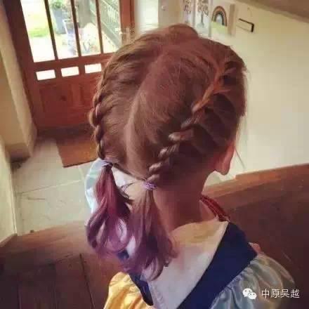 【吳越學校】把女兒的頭發(fā)扎成這樣，太漂亮了！